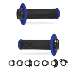 COPPIA MANOPOLE LOCK-ON PRO GRIP 708 - BLU NERO