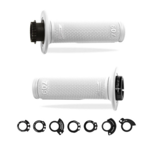 COPPIA MANOPOLE LOCK-ON PRO GRIP 709 - BIANCHE