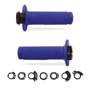 COPPIA MANOPOLE LOCK-ON PRO GRIP 709 - BLU