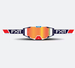 Maschera Cross FXR Combat Patriot Lente Bronze HiDef/Inferno