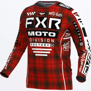 MAGLIA DA CROSS FXR PODIUM GLADIATOR 24 - ROSSO