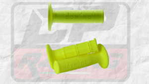 COPPIA MANOPOLE CROSS/ENDURO GIALLO FLUO