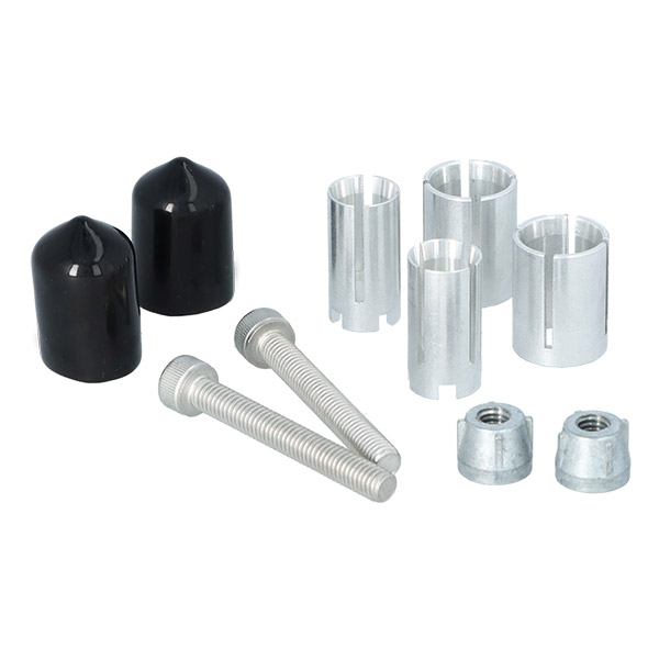 COPPIA DI SPECCHI RETROVISORI MOTOTEC VX-R BAREND - immagine 3